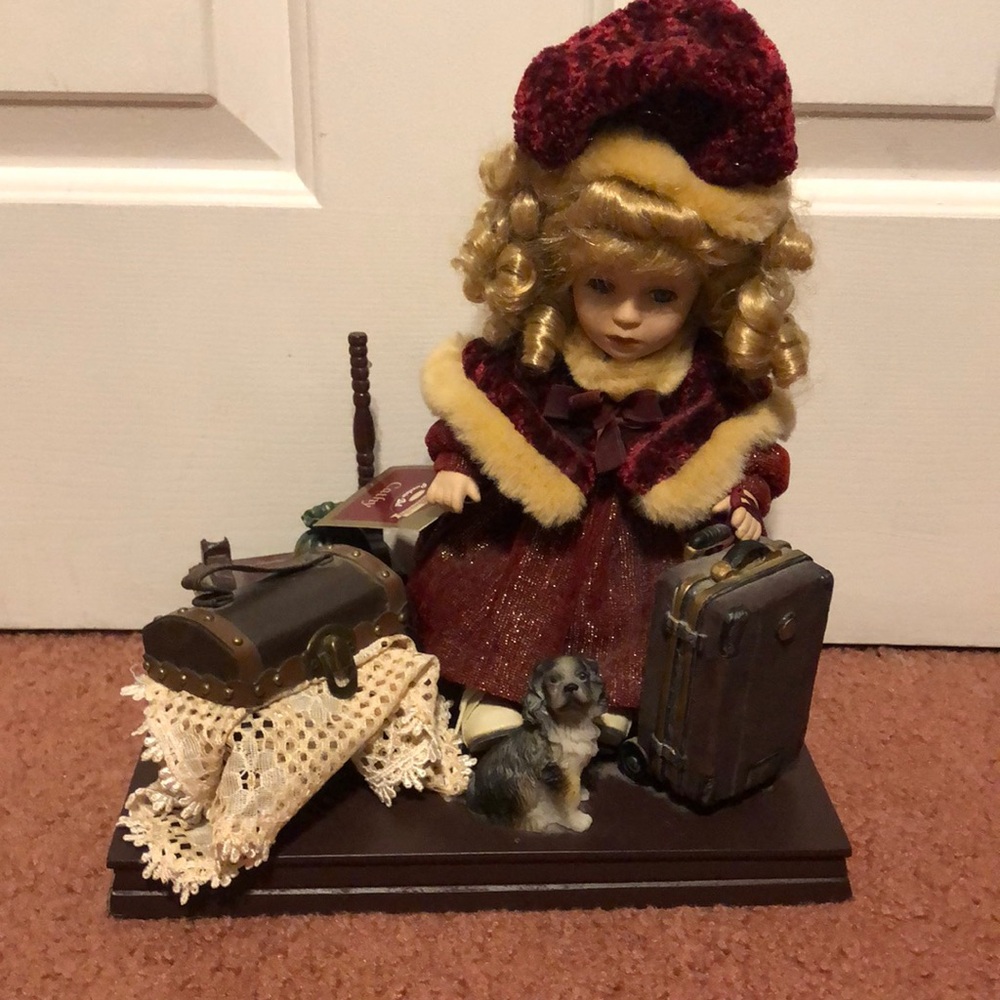 Vintage Porcelain Collectors Choice Doll Cathy